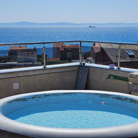 Modern Villa With Jacuzzi, Beautiful Sea View, Near Split! Villa 36A Podstrana Dış mekan fotoğraf