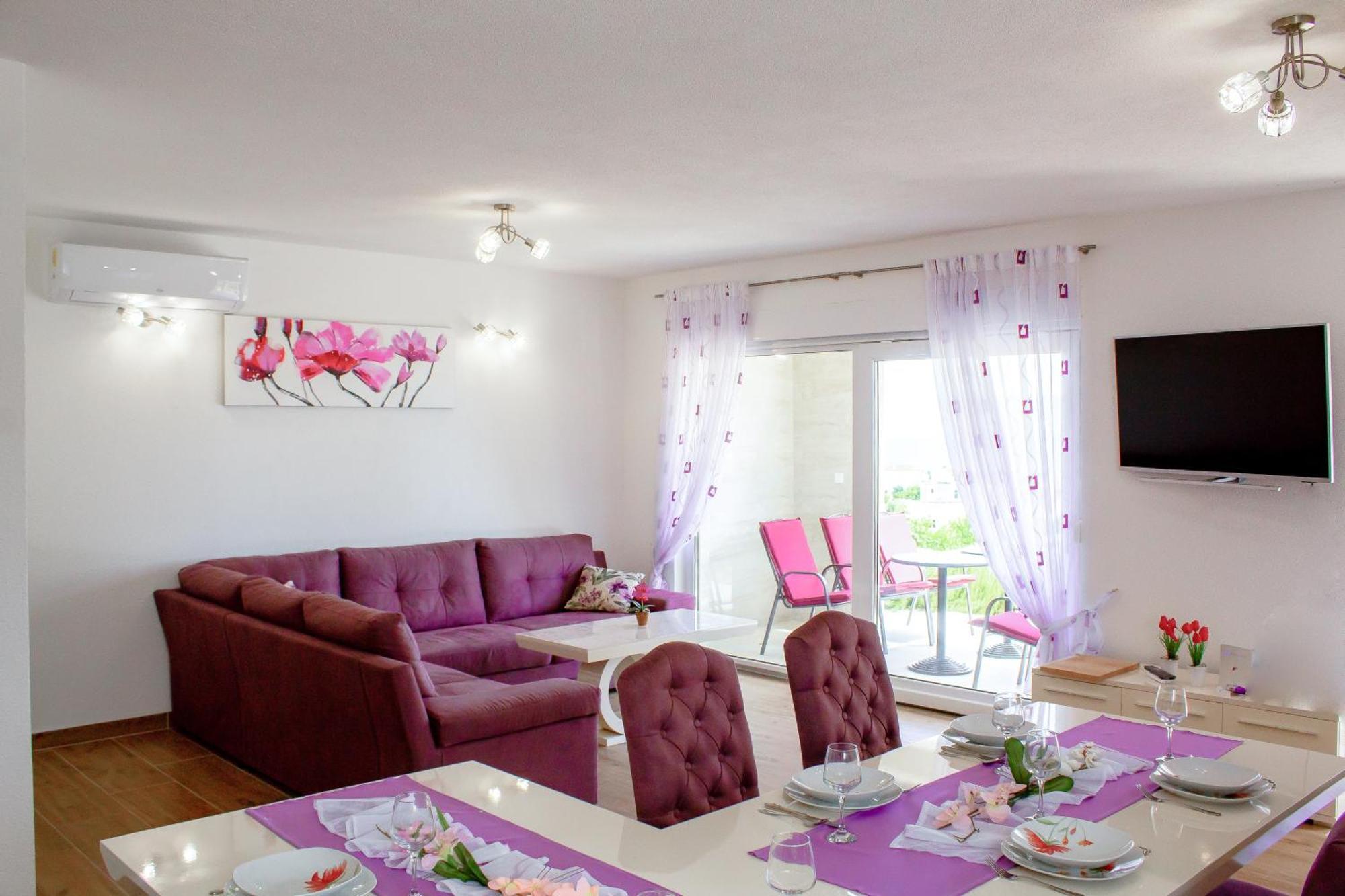 Modern Villa With Jacuzzi, Beautiful Sea View, Near Split! Villa 36A Podstrana Dış mekan fotoğraf