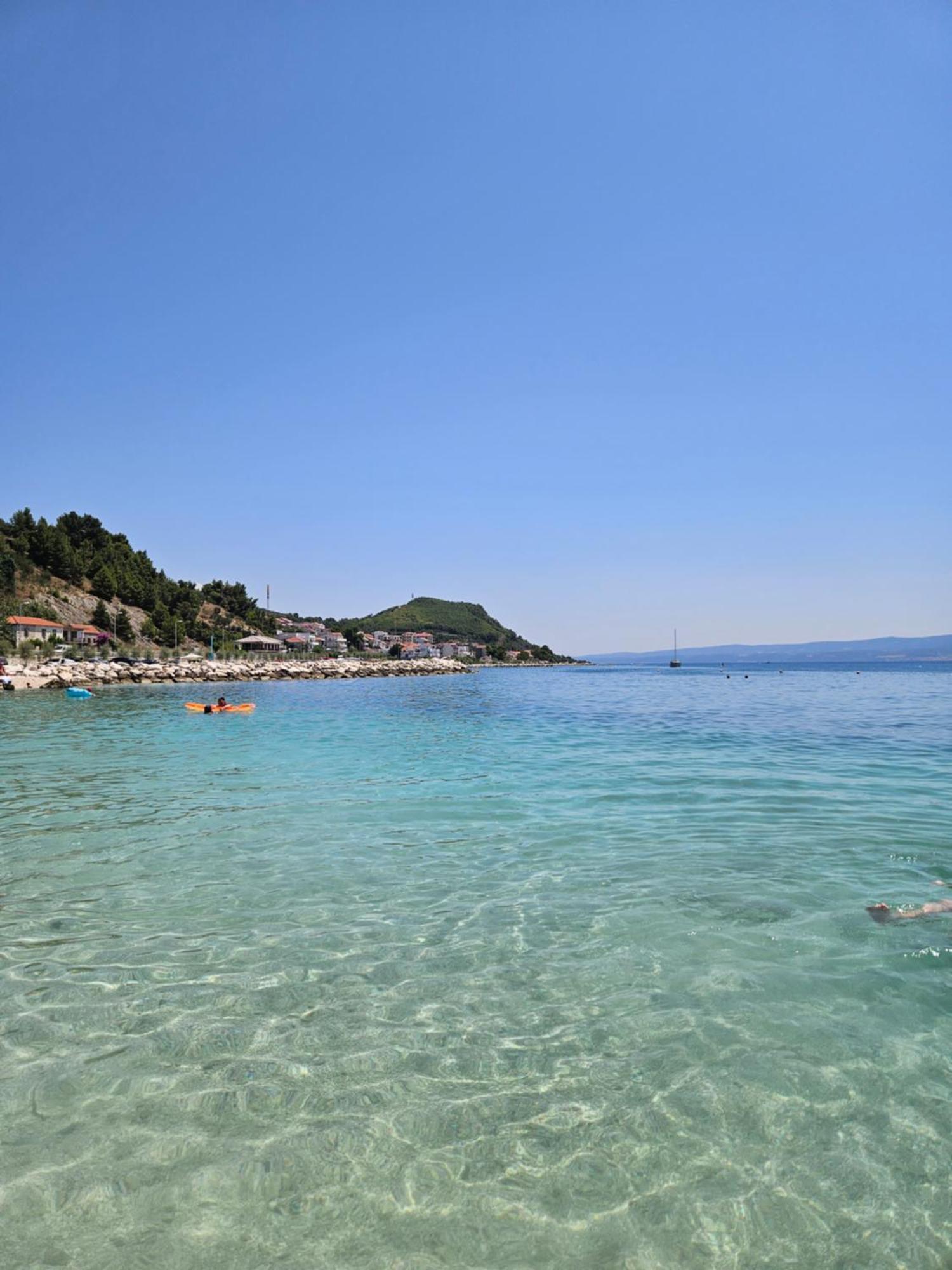 Modern Villa With Jacuzzi, Beautiful Sea View, Near Split! Villa 36A Podstrana Dış mekan fotoğraf